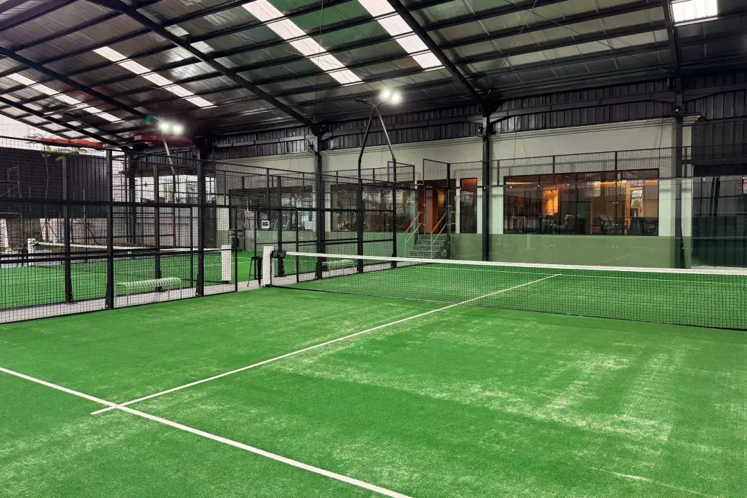 Wide view of a court